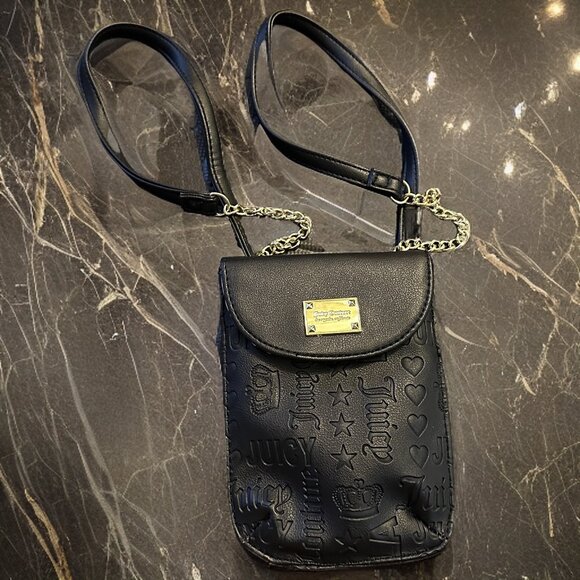 Juicy Couture Cellie Purse Crossbody Black - Picture 16 of 16